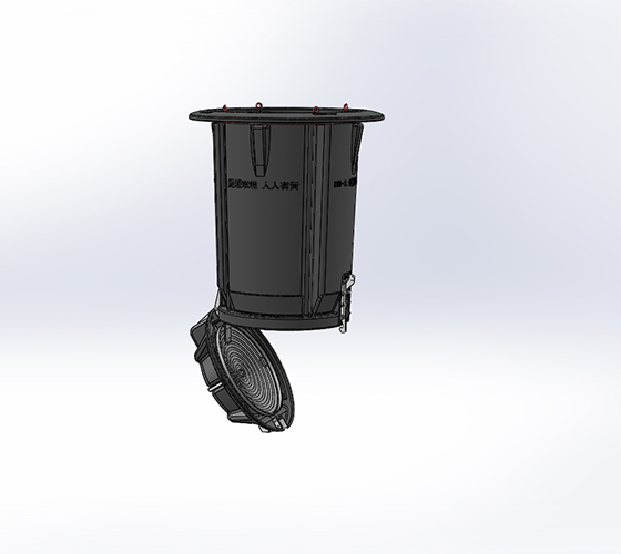 湖北滾塑工藝深耕開發(fā)，地埋式垃圾桶深入環(huán)保領(lǐng)域